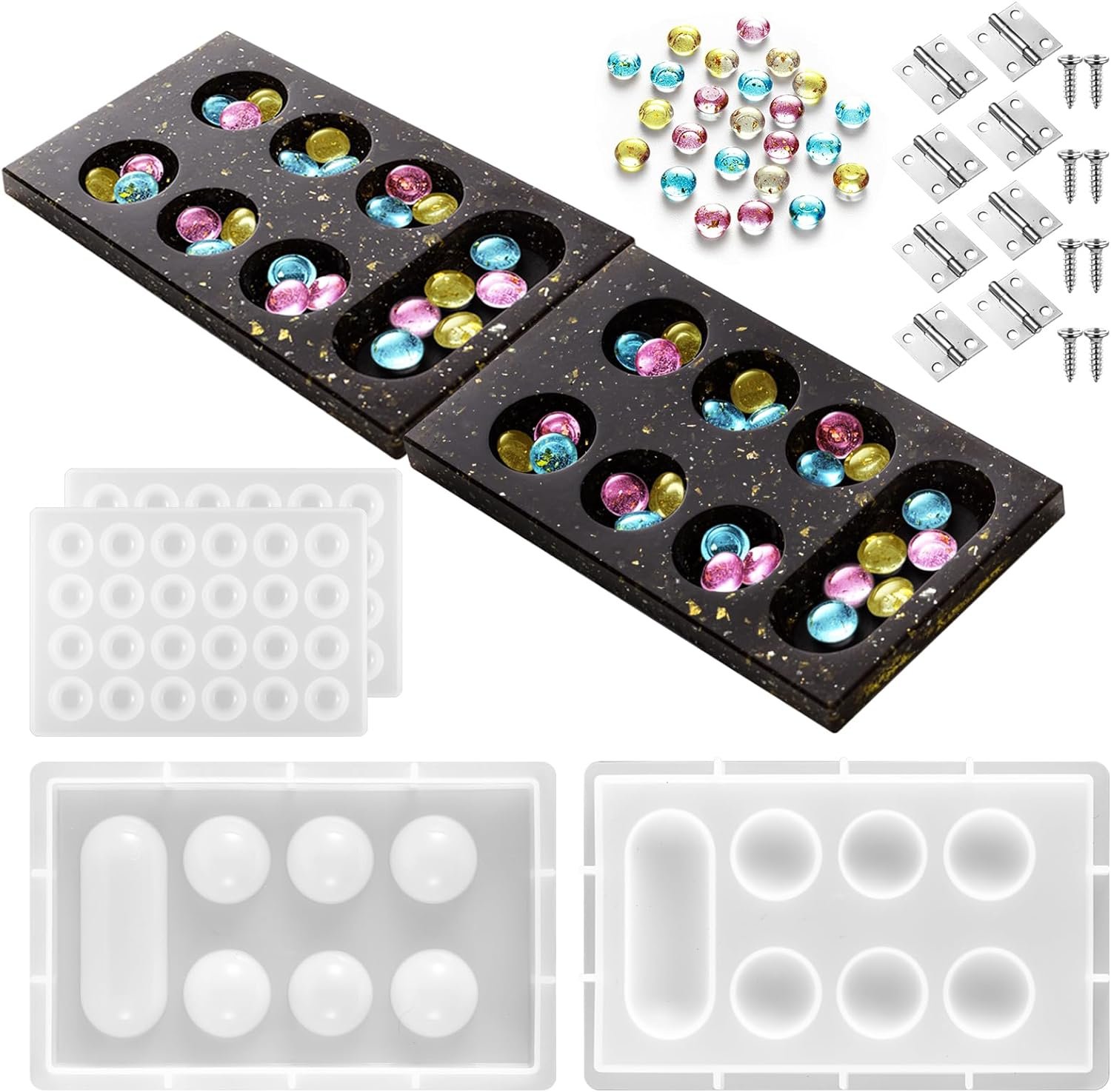 Mancala Board Game Molds Set Review