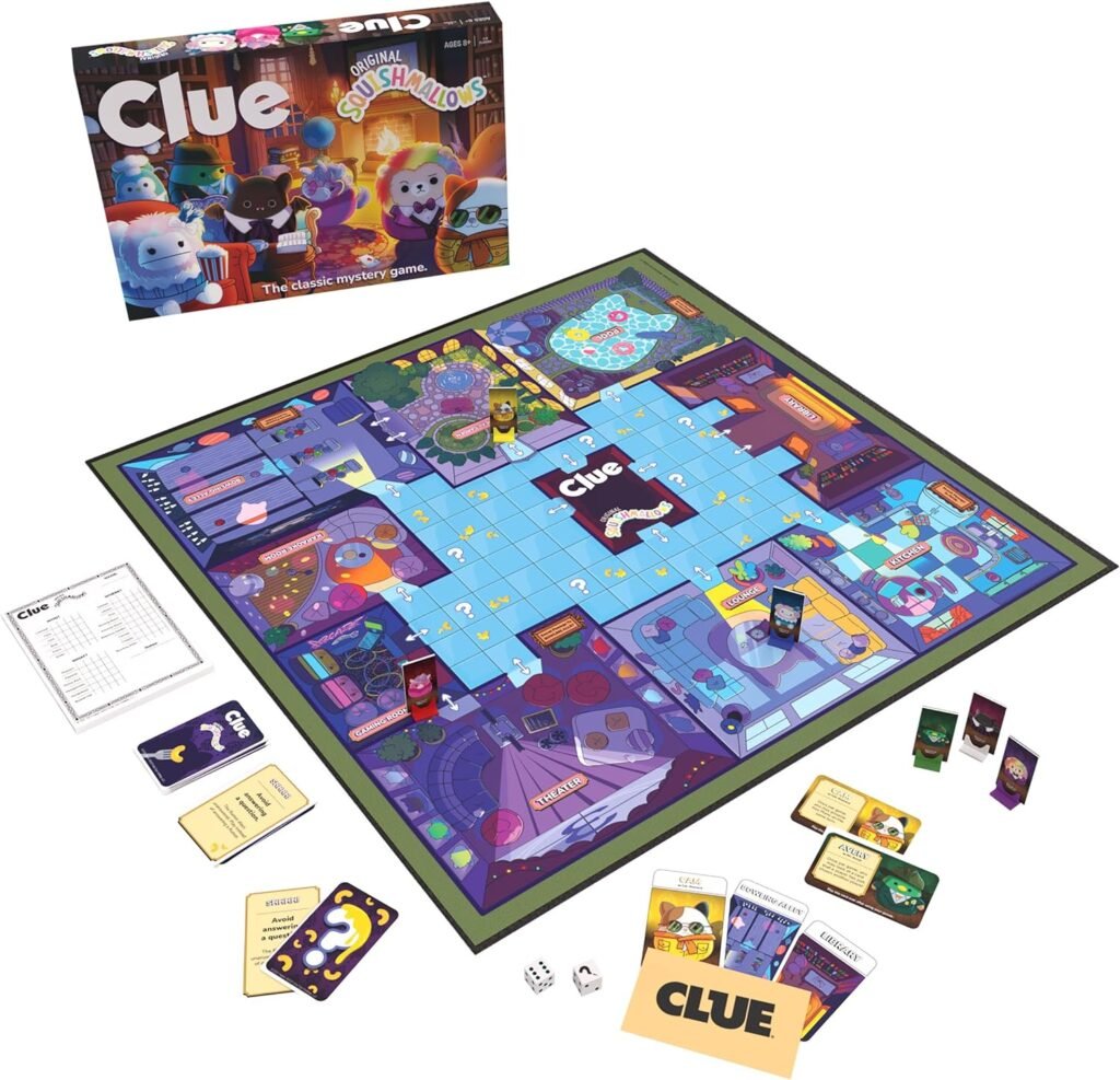 CLUE: Squishmallows Board Game | Official Squishmallows Merchandise